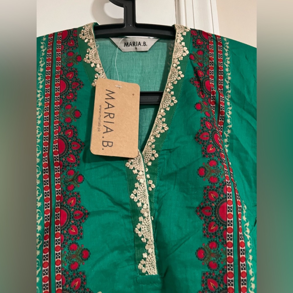 Pakistani designer Maria.B lawn dress NWT - Picture 2 of 7